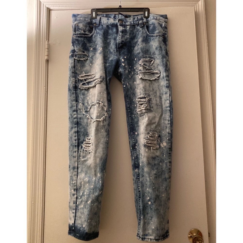 Men’s Size 36/32 GS-115 Slim Straight Blue Jeans